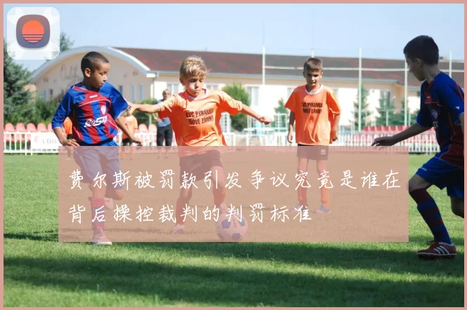 费尔斯被罚款引发争议究竟是谁在背后操控裁判的判罚标准